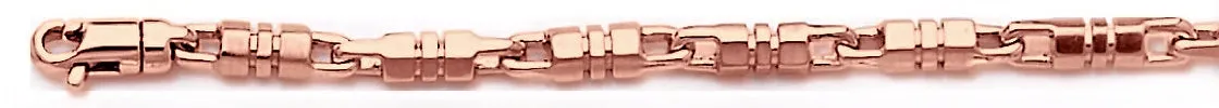 4mm Barrel Link Bracelet
