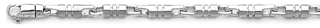 4mm Barrel Link Bracelet