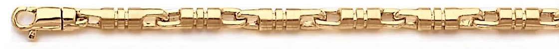 4mm Barrel Link Bracelet
