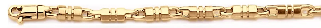 4mm Barrel Link Bracelet
