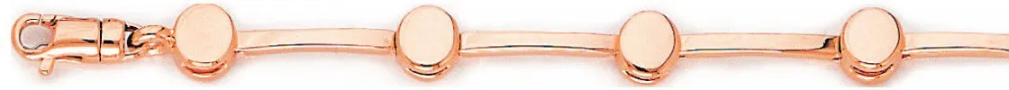 6.3mm Button Link Bracelet