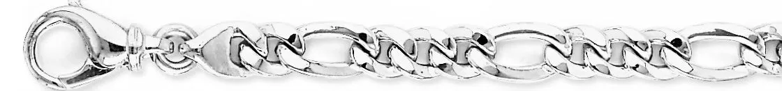 7.5mm Figaro Link Bracelet