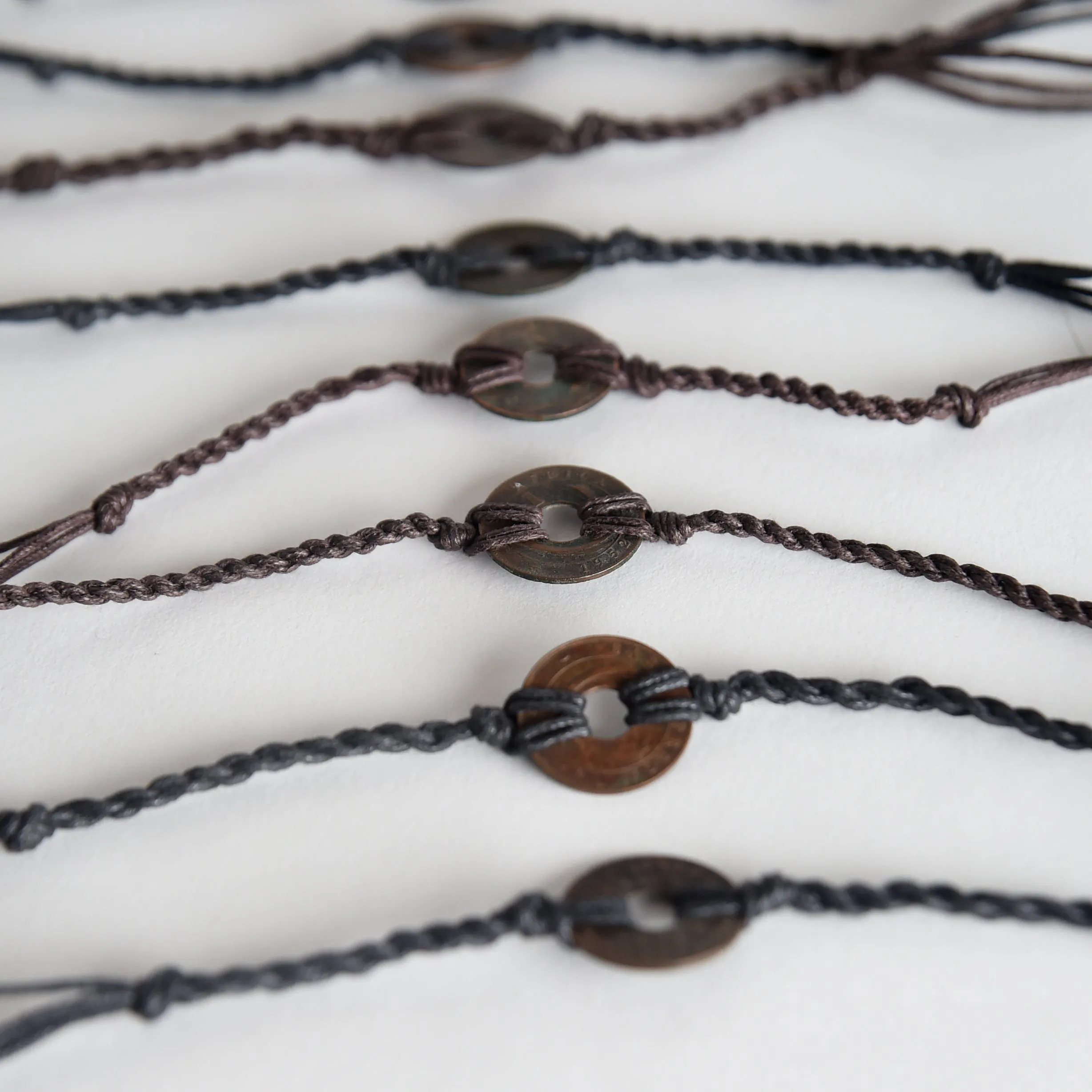African Coin Anklet/Bracelet Sets