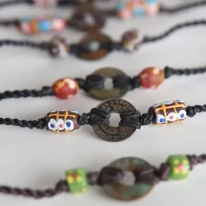 African Coin Anklet/Bracelet Sets