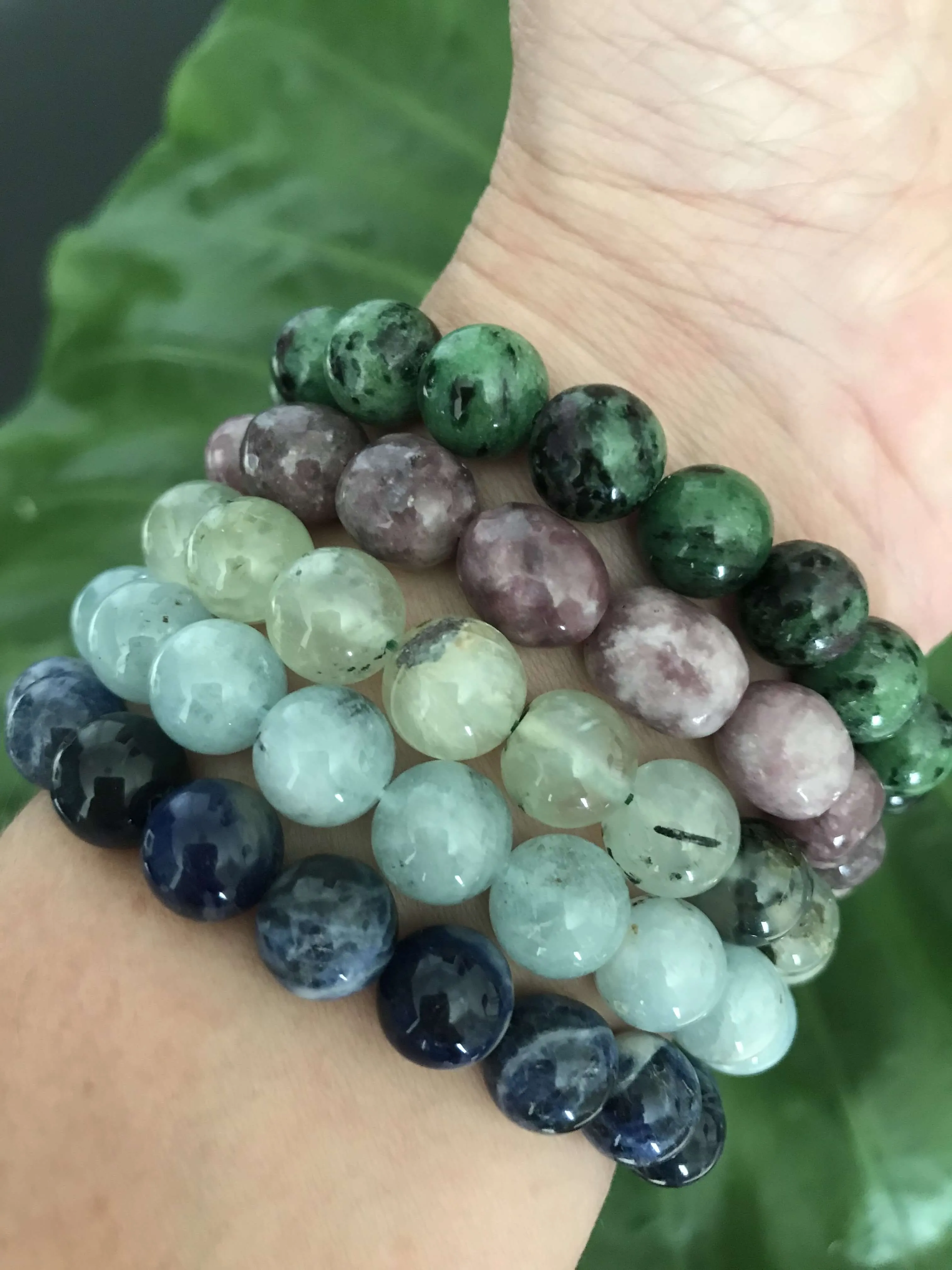 Aquamarine Blue Crystal Bracelet