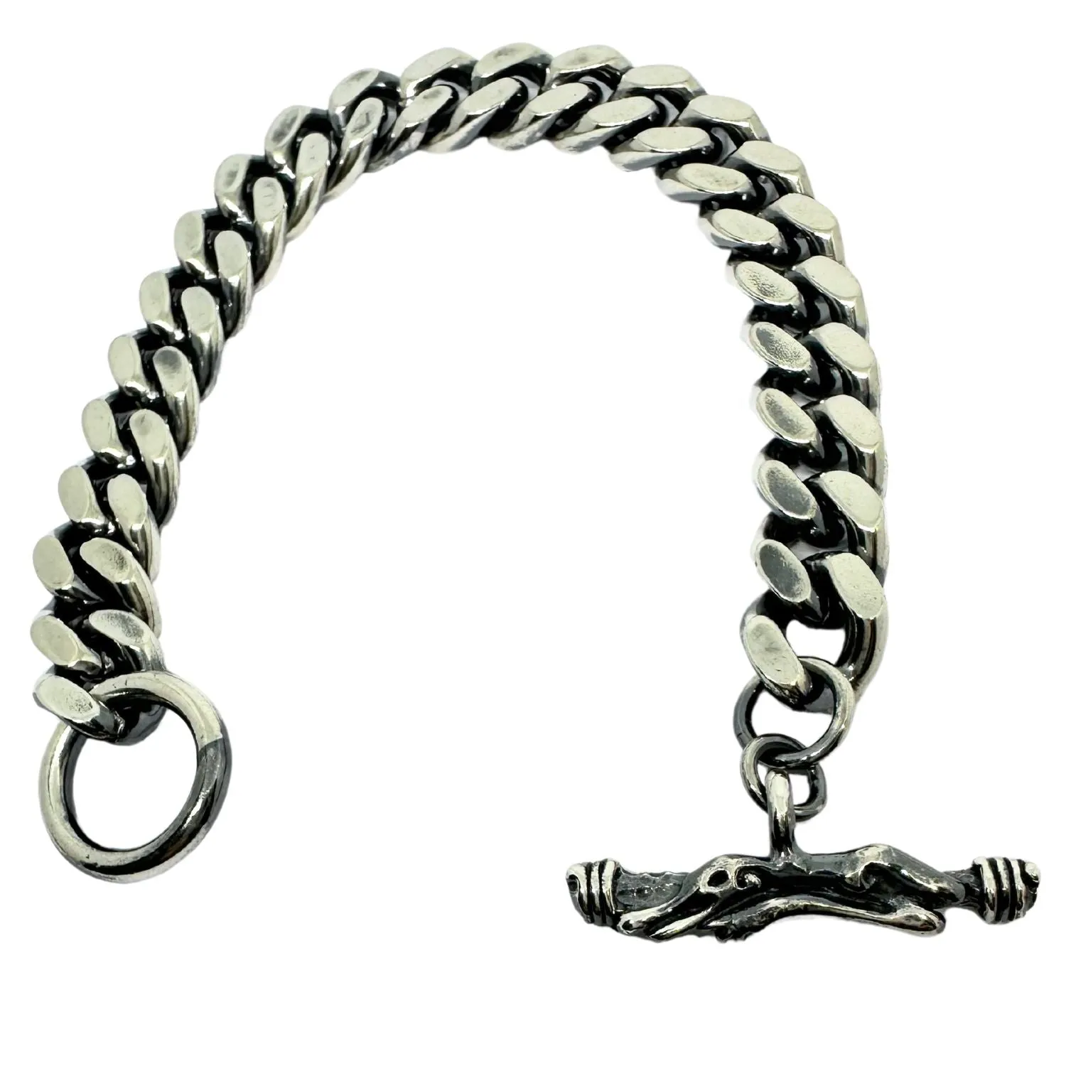 Celtic Crocodile Curb Chain 12mm