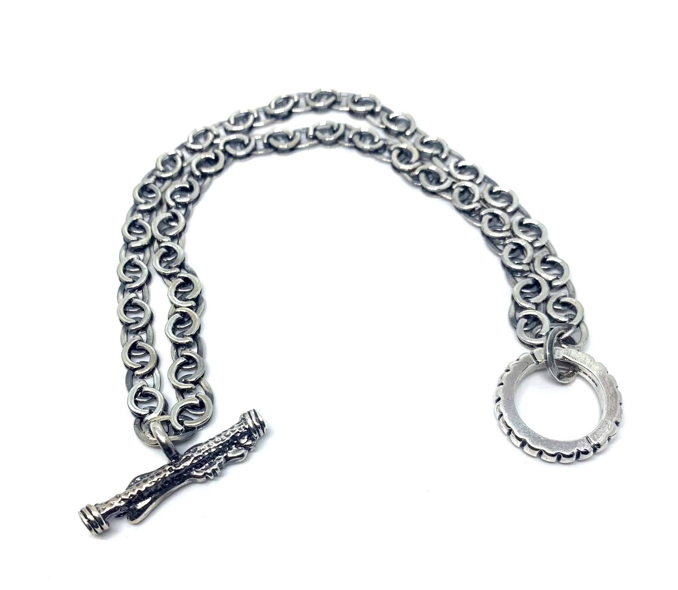 Celtic Crocodile Double Chain