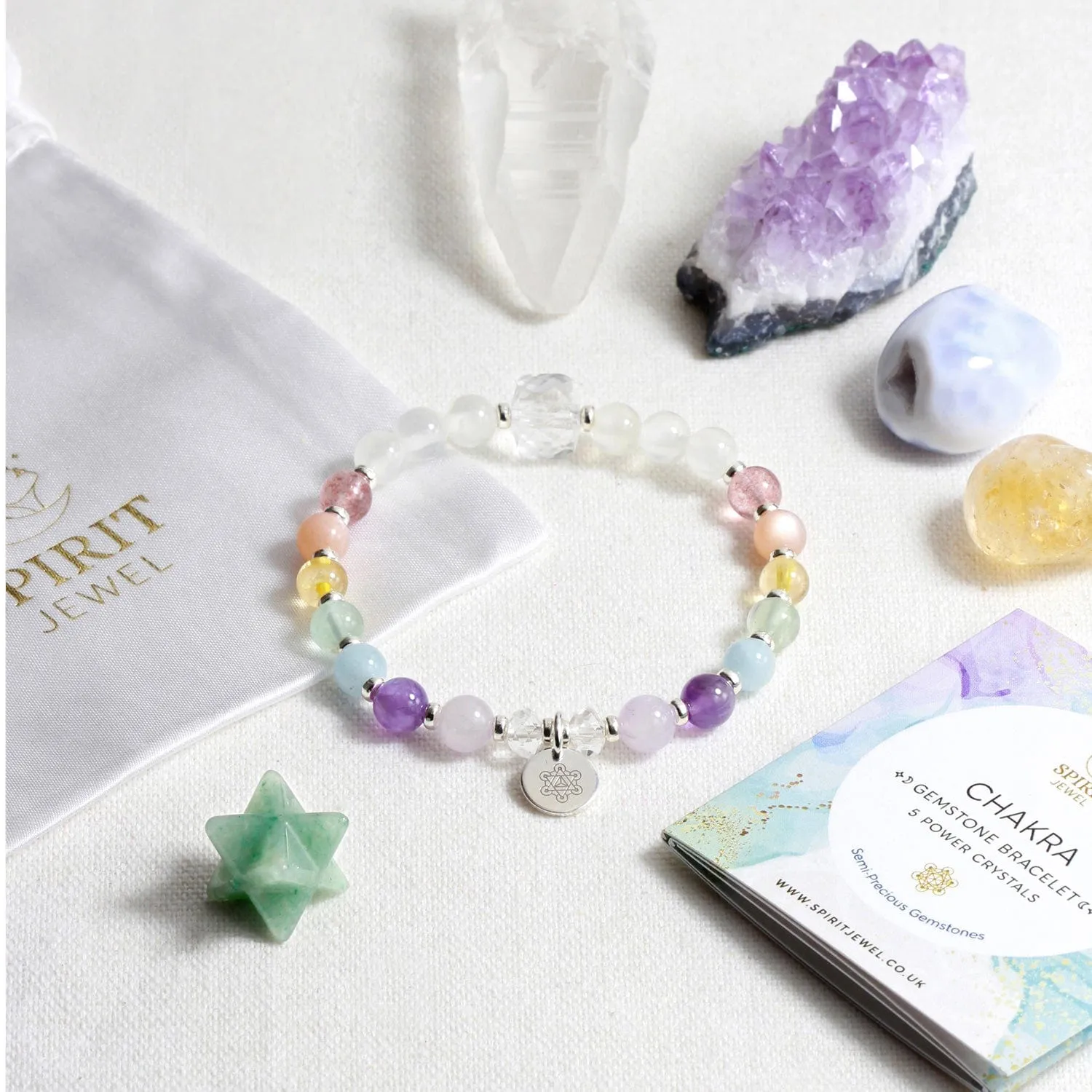 Chakra Crystal Healing Bracelet