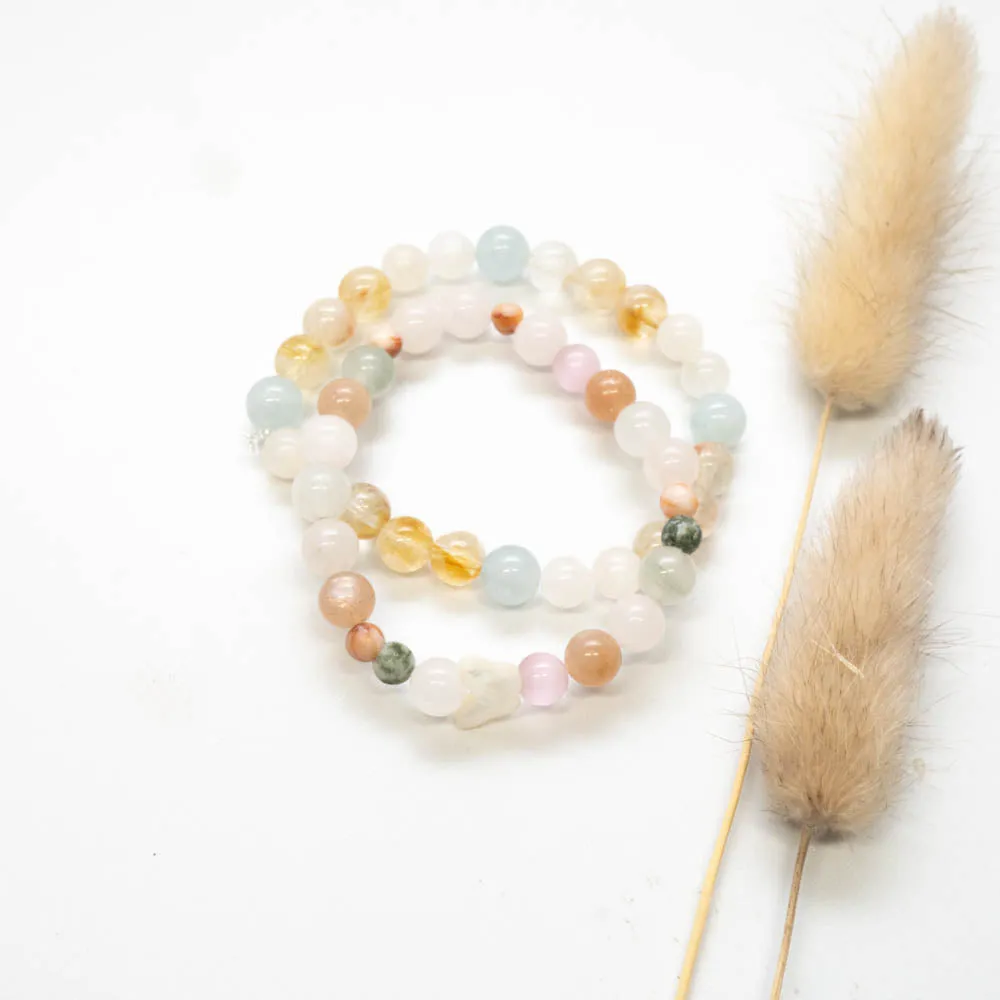Citrine, Moonstone   Aquamarine | Children’s Bracelet