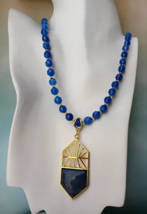 Deco Frame Long Necklace