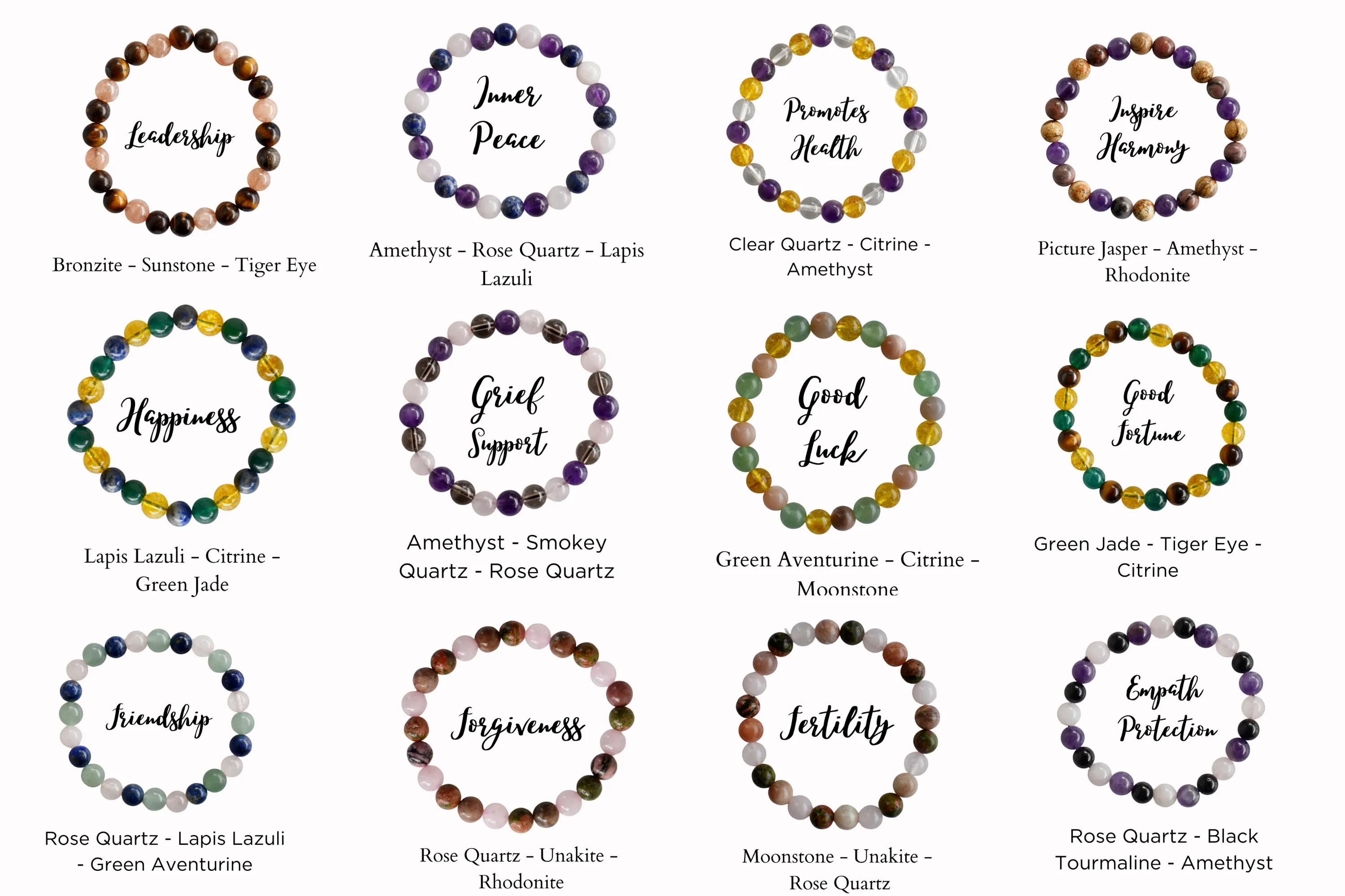 Enhance Logic, Efficiency, And Social, Communication Crystal Kit Bracelets.