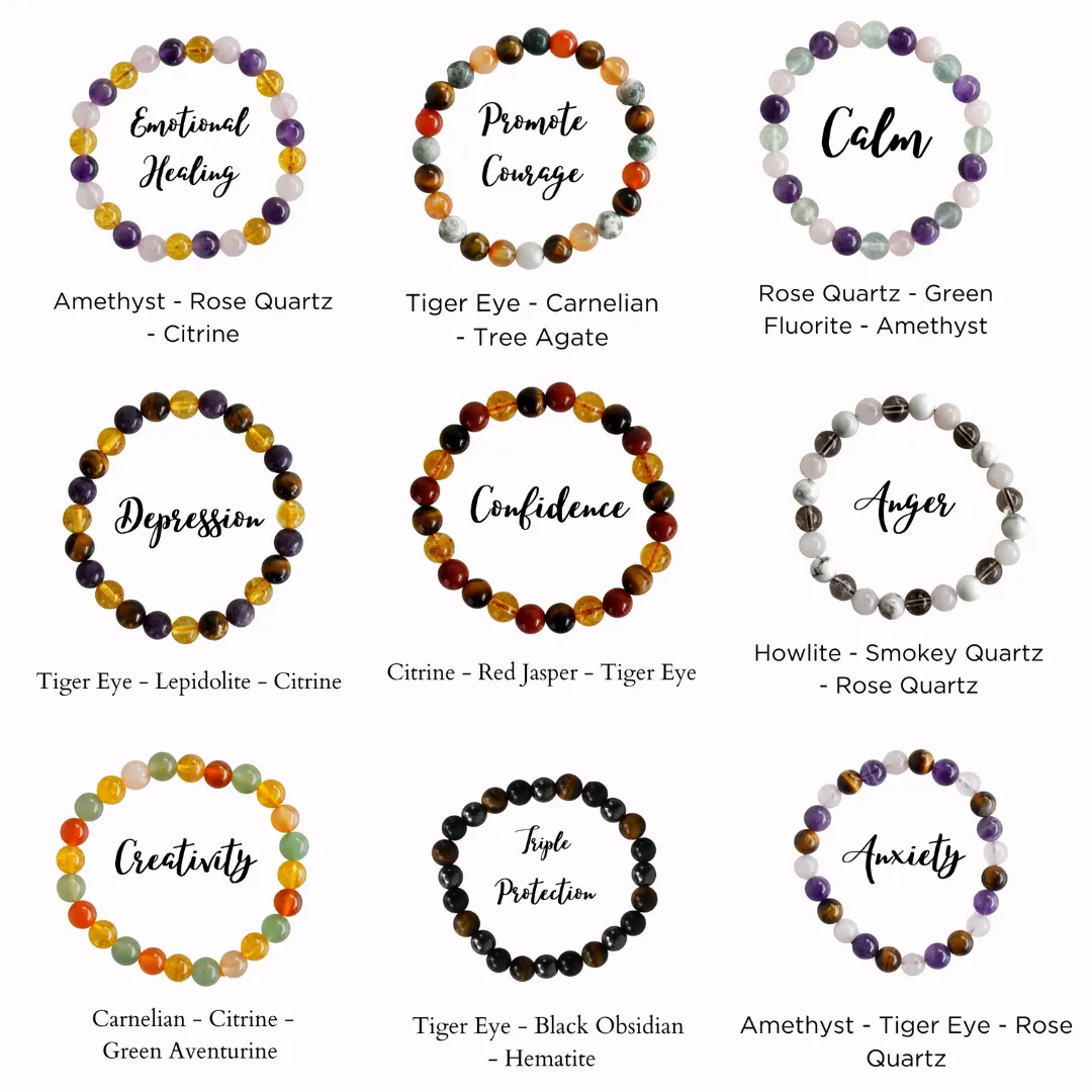 Enhance Logic, Efficiency, And Social, Communication Crystal Kit Bracelets.