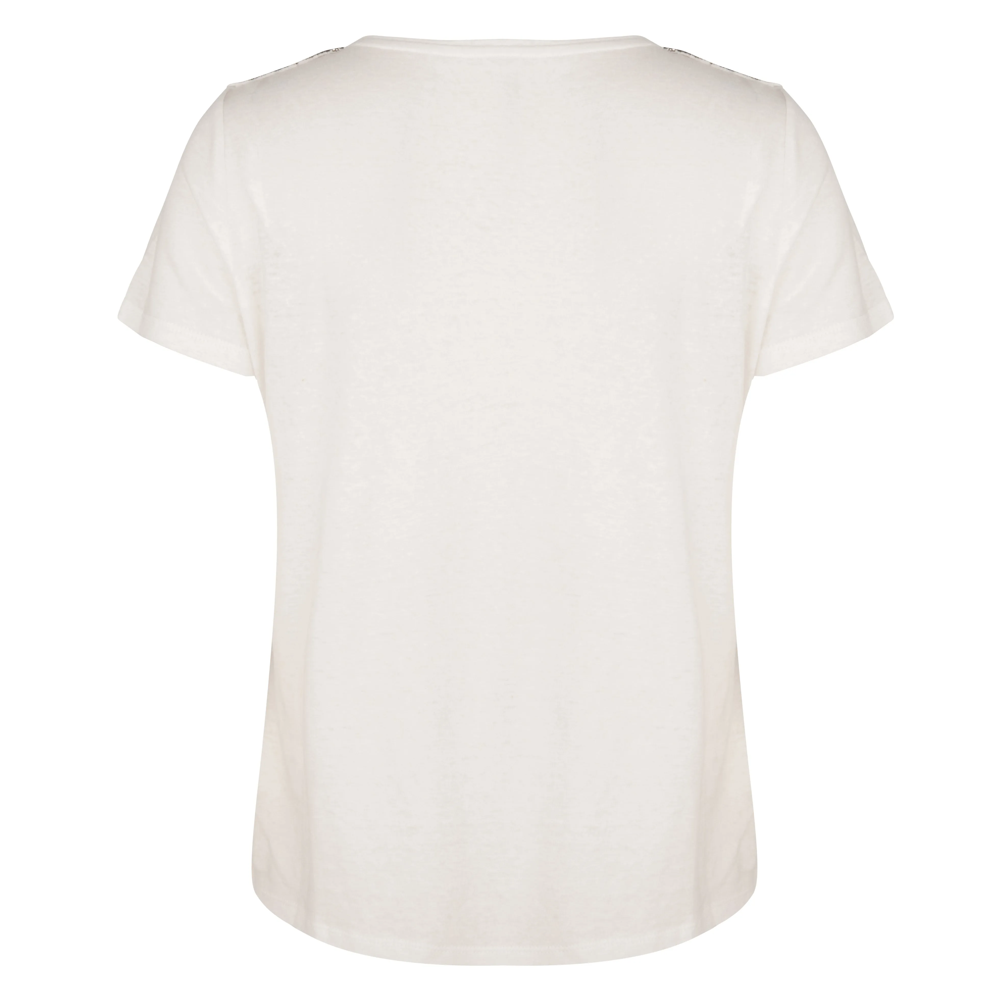 Esqualo - Beaded Military T-Shirt