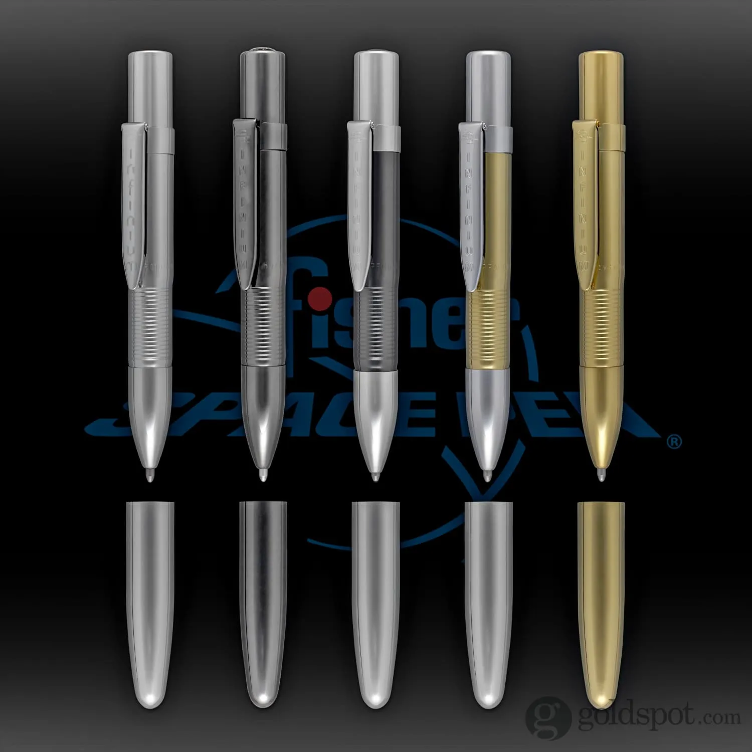Fisher Space Infinium Ballpoint Pen in Black Titanium Nitride