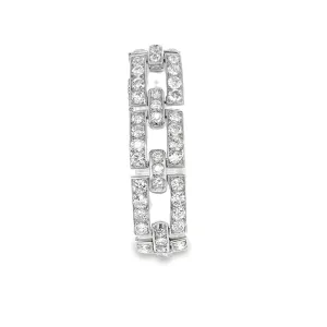 French Pave Link Bracelet
