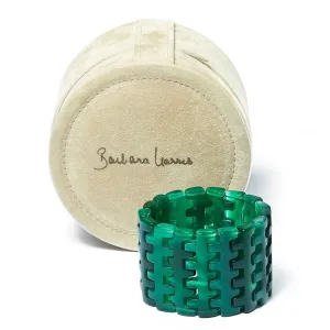 Green Onyx Puzzle Bracelet