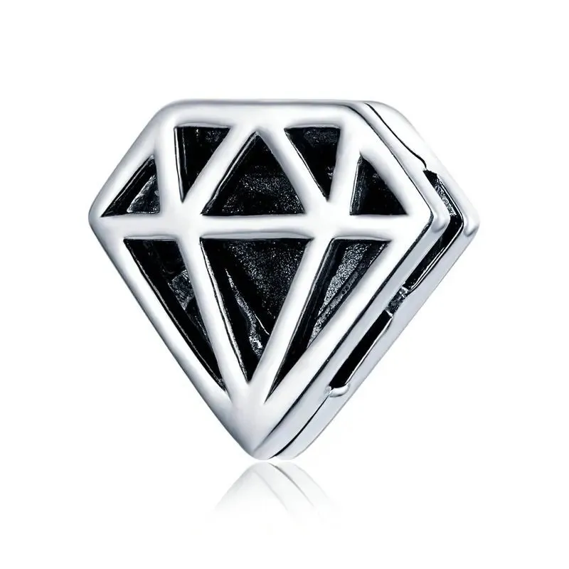 Heart Charm for Reflection Bracelet with Diamond