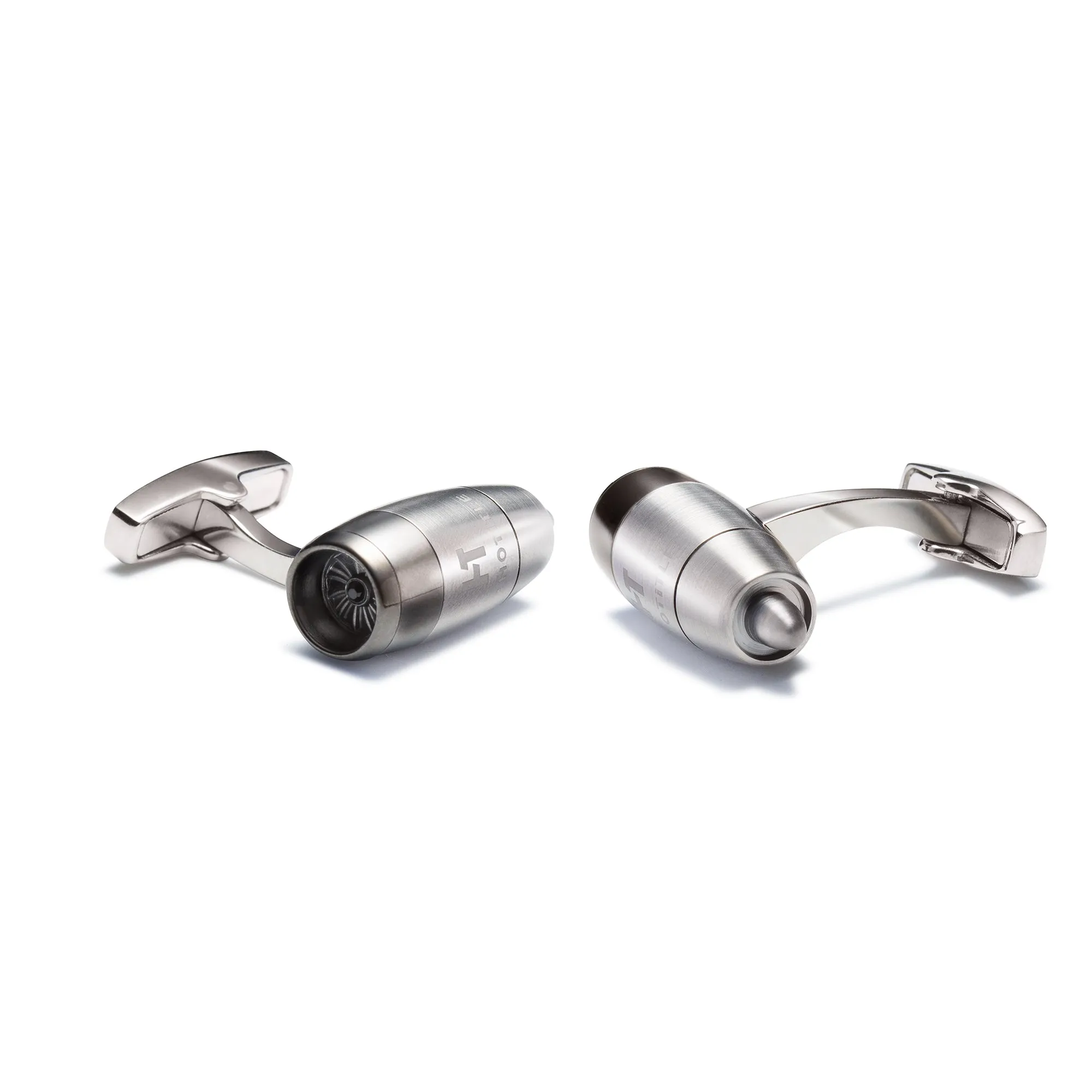 Jetstream Interchangeable Cufflinks (Titanium Silver Set A)