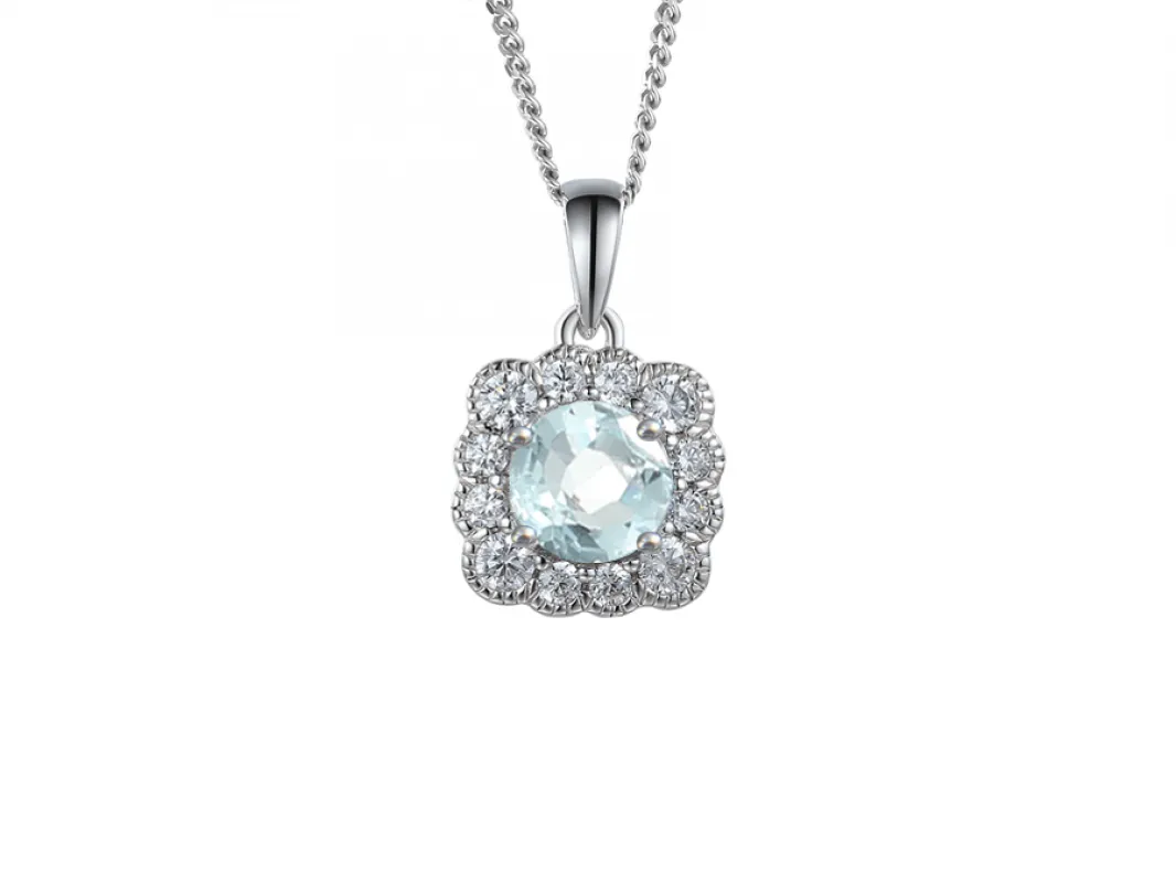 Loveable Me Aquamarine Necklace