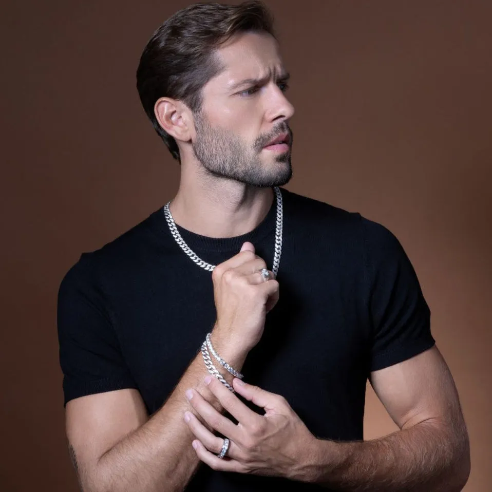 Men's Havana 9mm Cuban Bracelet