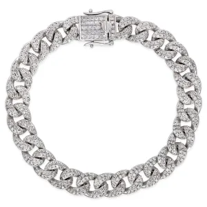 Men's Mini Havana Cuban Link Bracelet