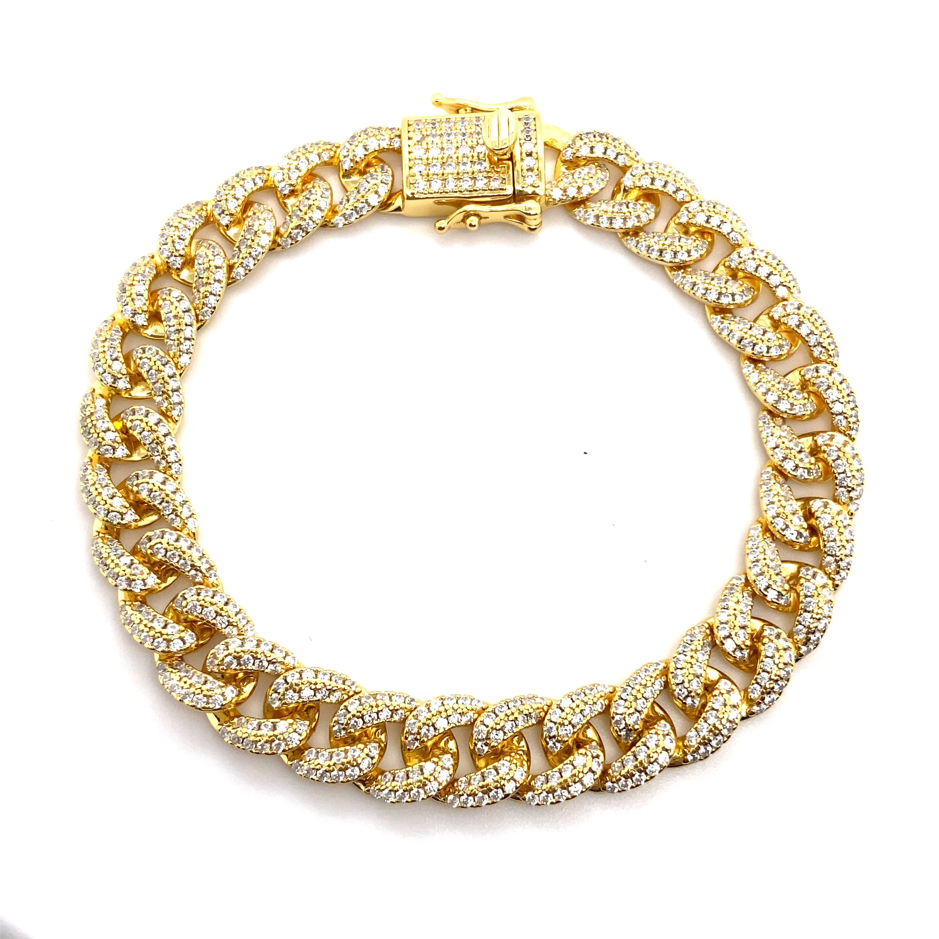 Men's Mini Havana Cuban Link Bracelet