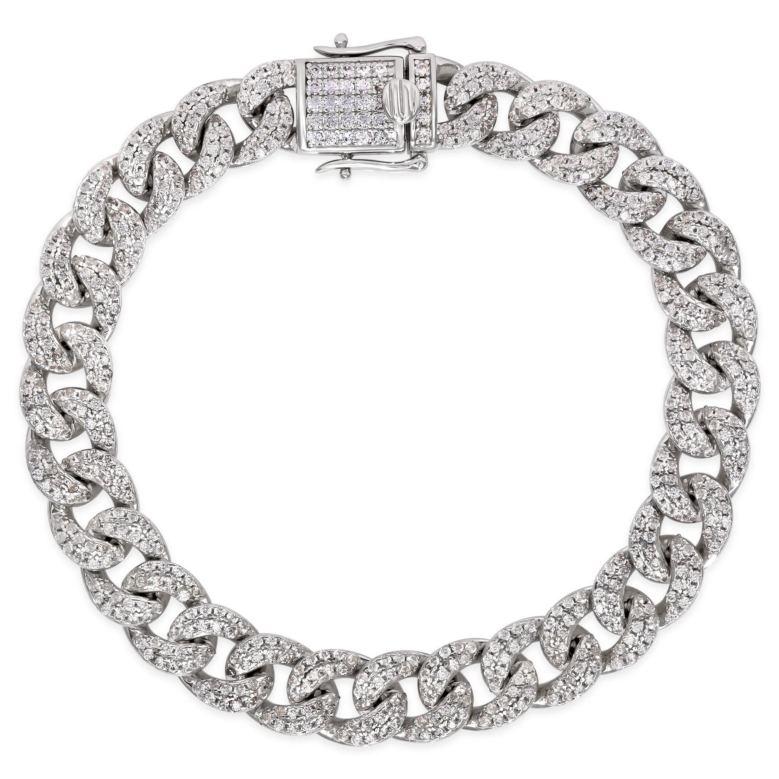 Men's Mini Havana Cuban Link Bracelet