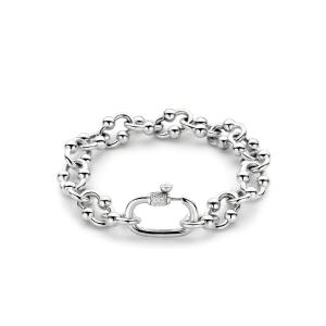 Milano Chunky Link Bracelet - Silver - 23016SI