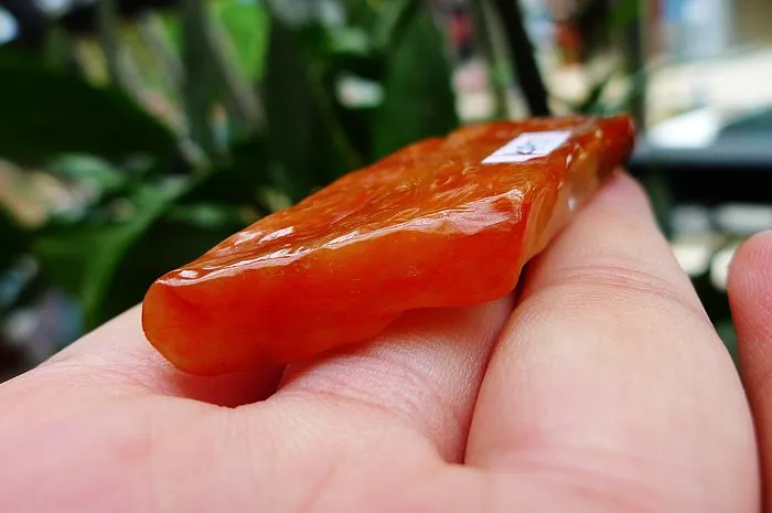 Natural Jade Rough Jadeite Raw (22g,5.9x2.08x0.83cm)