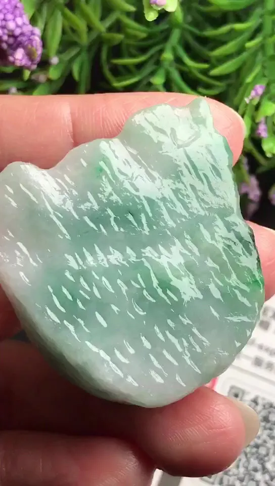 Natural Jade Rough Jadeite Raw (3.7x3.7X1.5cm)-S3270