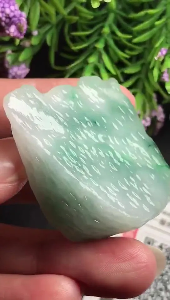Natural Jade Rough Jadeite Raw (3.7x3.7X1.5cm)-S3270
