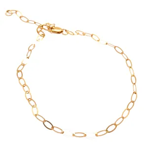 Oval Link Anklet