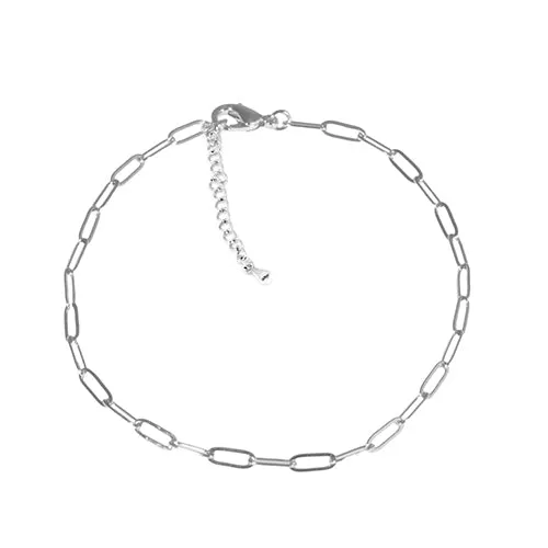 PAPERCLIP ANKLET - Y3399Y,W