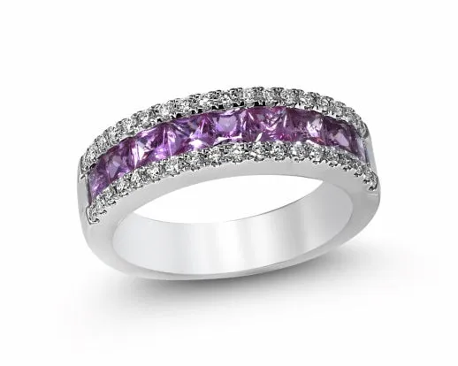 Pink Sapphire and Diamond Ring Regard Jewelry Austin, Texas