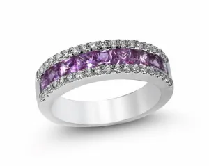 Pink Sapphire and Diamond Ring Regard Jewelry Austin, Texas