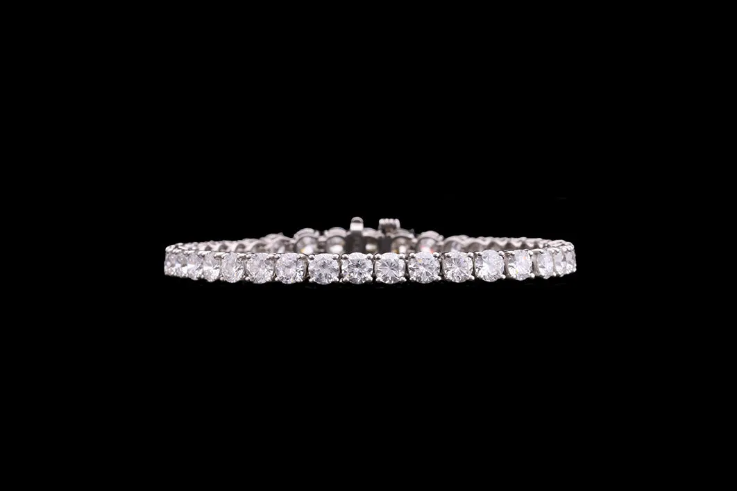 Platinum Diamond Tennis Bracelet