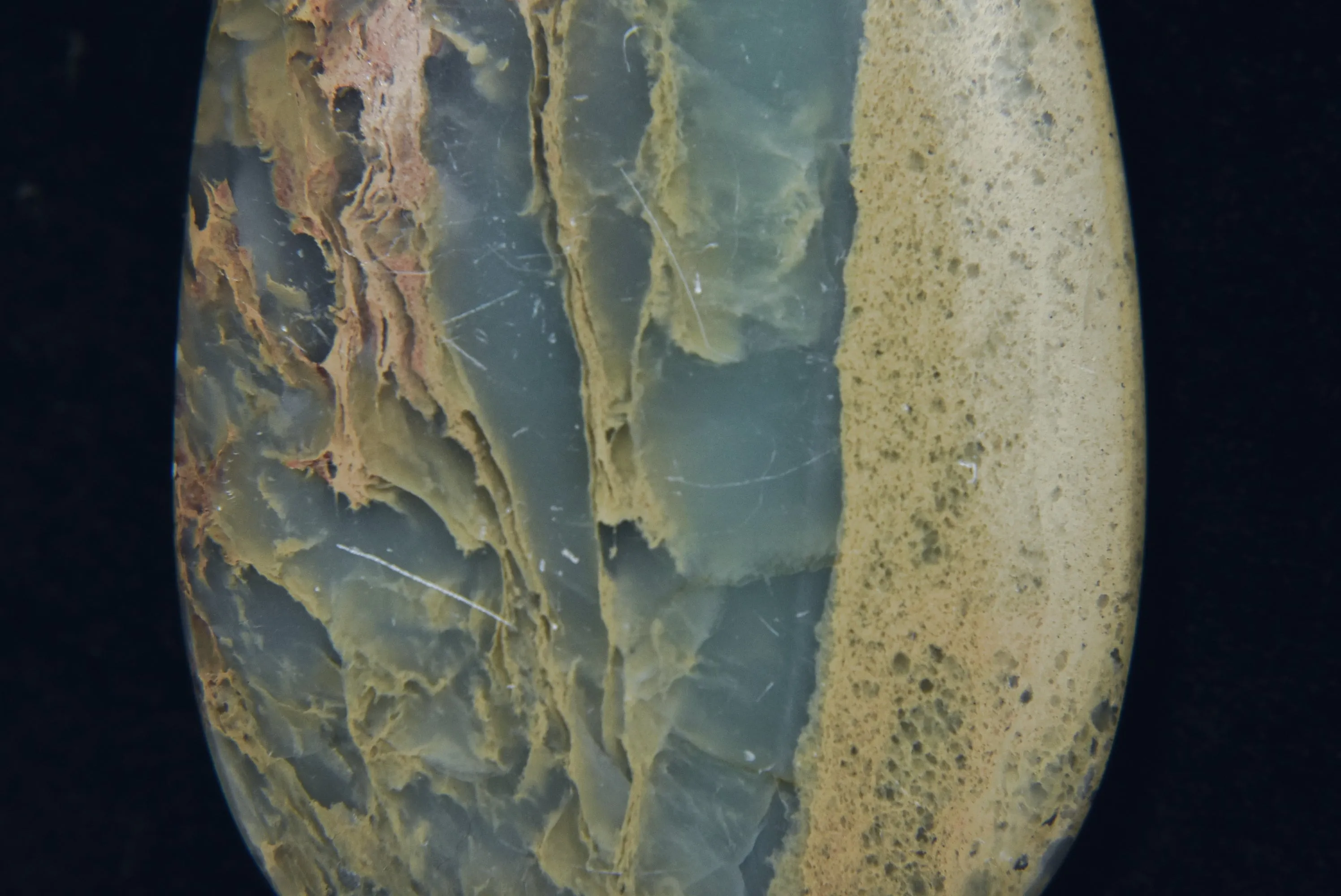 Polished Jade in Matrix Pendant