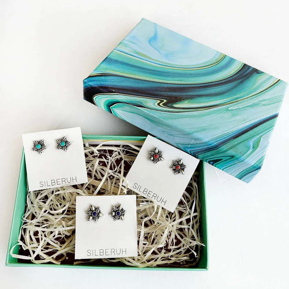 The Tribal Silver Stud Gift Set