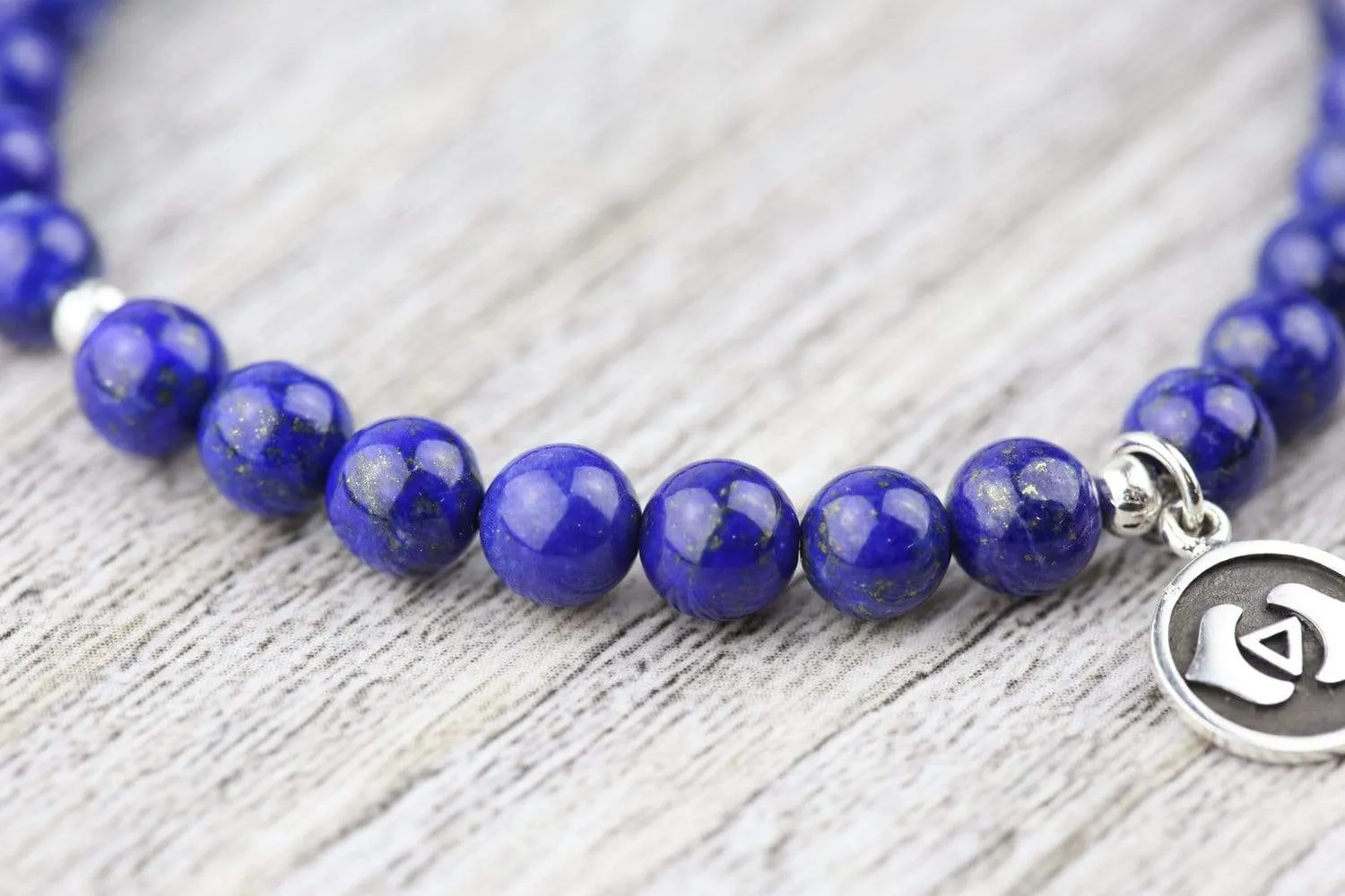 Third Eye Chakra Lapis Bracelet